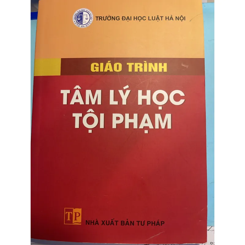 Tâm lý học tội phạm  1026287
