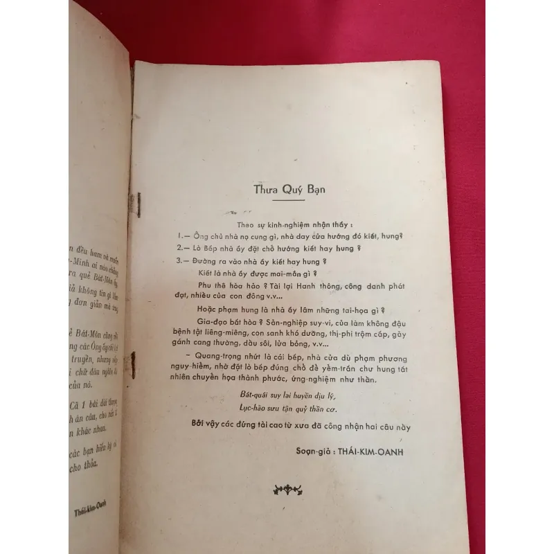 KIM OANH KÝ - BÁT MÔN THẦN KHÓA 700703