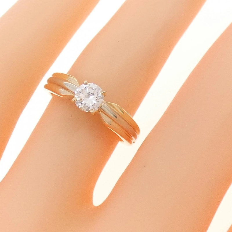 Nhẫn Cartier Solitaire Trinity 0.34CT F VVS2 - Hàng hiệu Chính hãng 837283