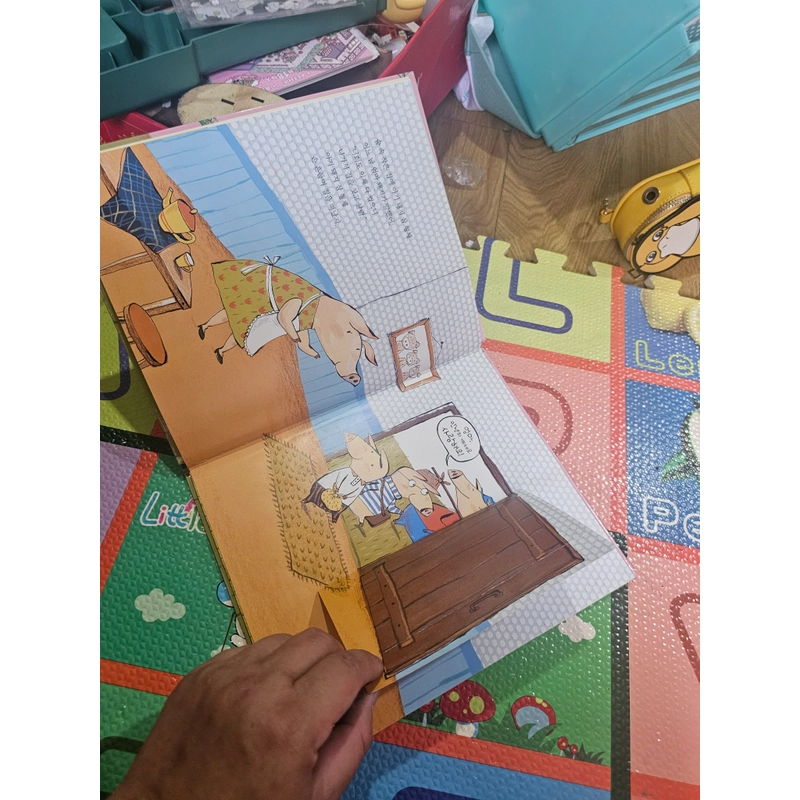 Sách học tiếng Hàn bìa cứng In màu như hình  418810