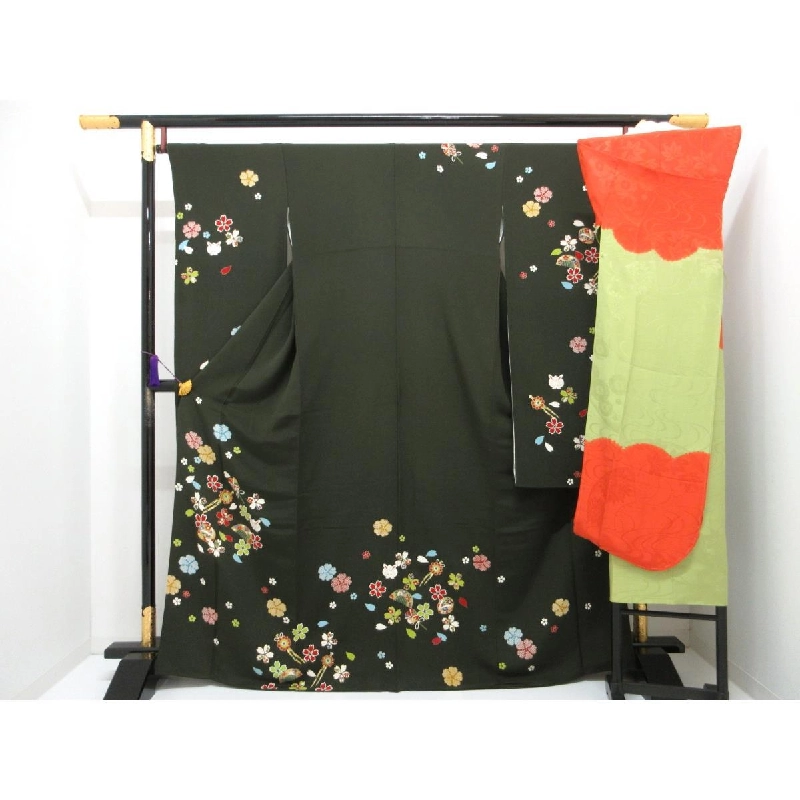 振袖 久保耕 きもの・長襦袢 ２点セット - Hàng hiệu Authentic 877427