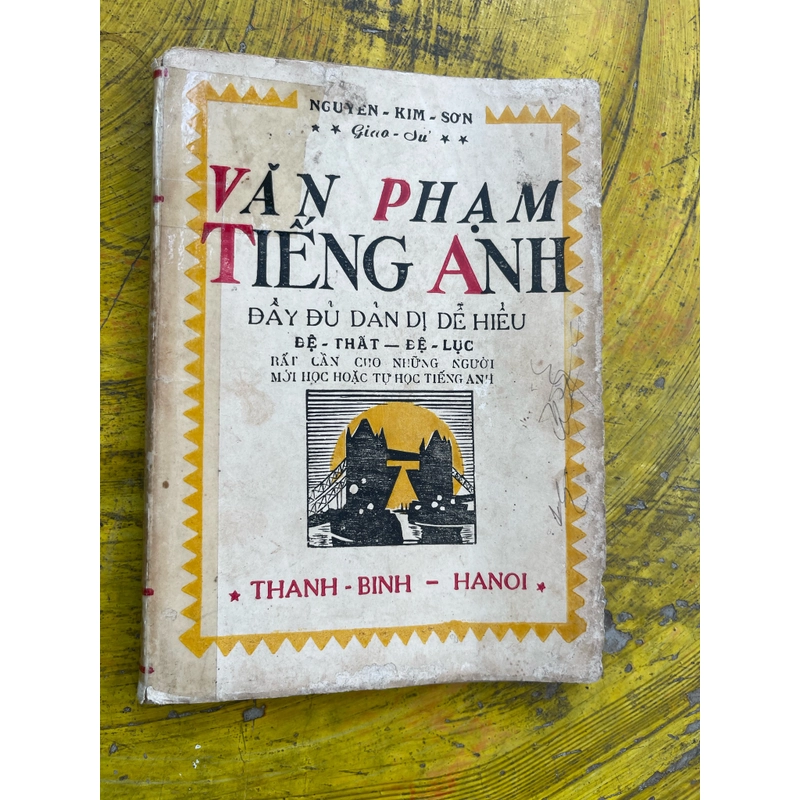 VĂN PHẠM TIẾNG ANH- NGUYỄN KIM SƠN giáo sư 533499