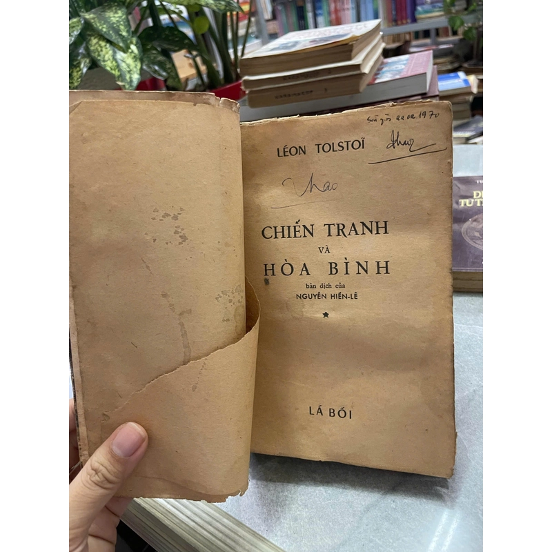 CHIẾN TRANH VÀ HÒA BÌNH - LEON TOLSTOI 446275