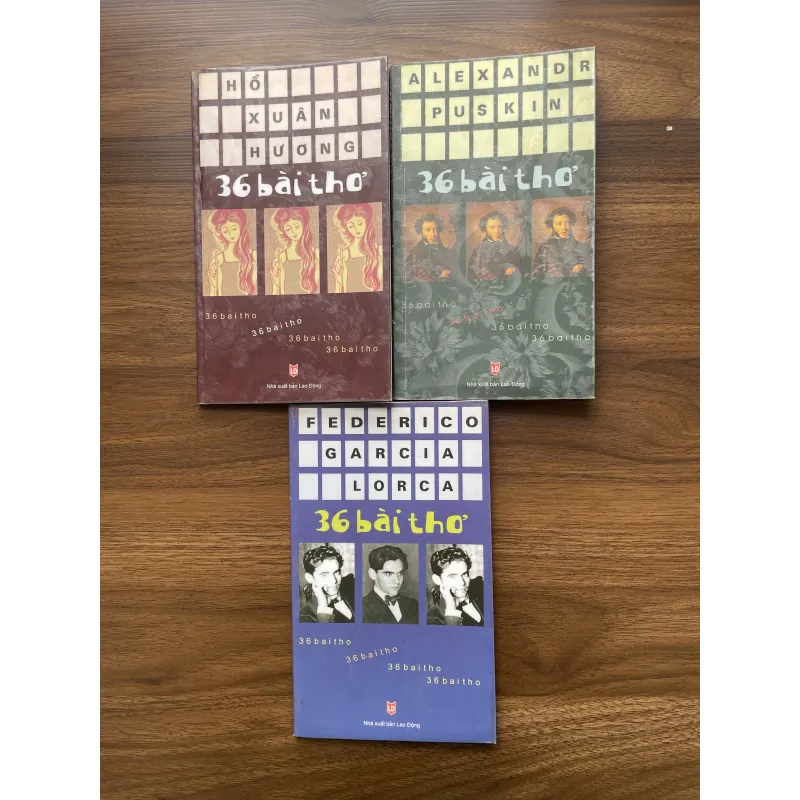 Combo 3 cuốn 36 bài thơ 976751