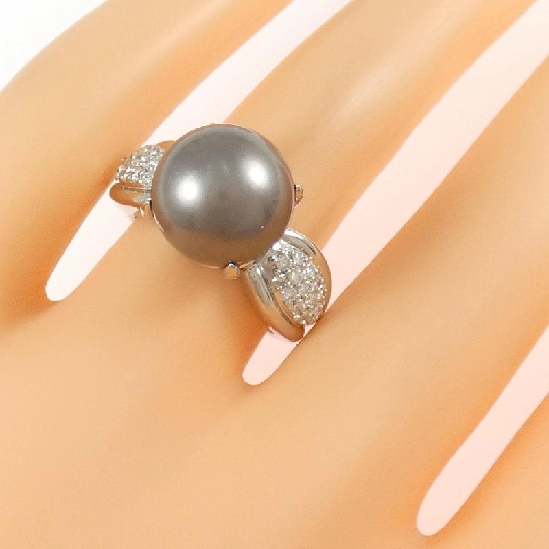 Nhẫn ngọc trai đen PT900 11.2mm 665709