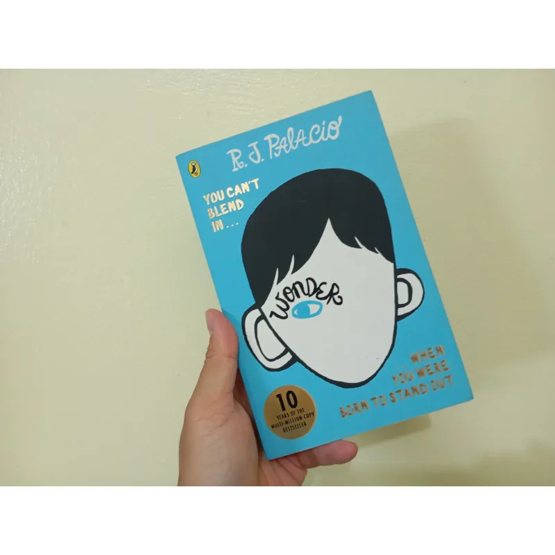 Wonder, R.J Palicio, english book sách tiếng Anh  995349