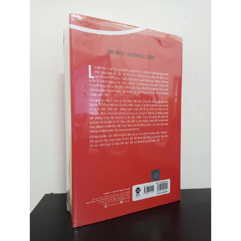 Barbarians At The Gate - Bọn Rợ Rình Trước Cổng (Bìa Cứng) - Bryan Burrough, John Helyar Mới 100% HCM.ASB0603 341588