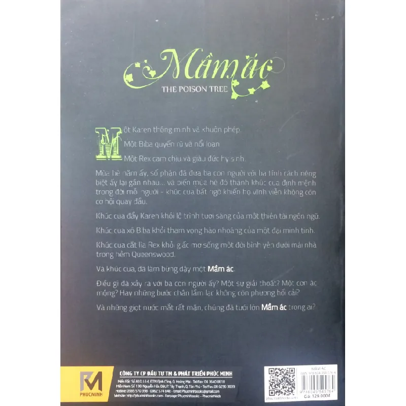 Mầm Ác (Tái Bản 2017) - Erin Kelly 692449