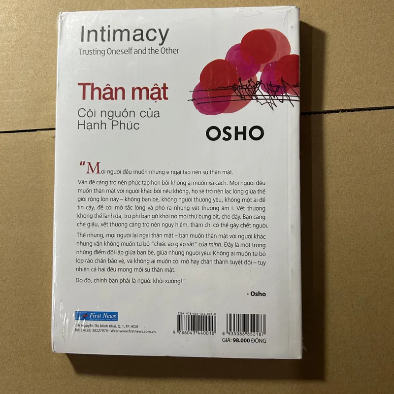 Thân mật - OSHO 570482