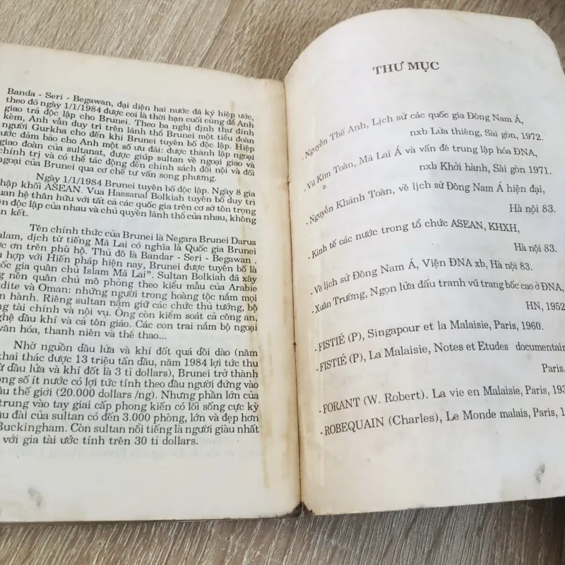 LỊCH SỬ MALAYSIA, SINHAPORE VÀ BRUNEI  929089