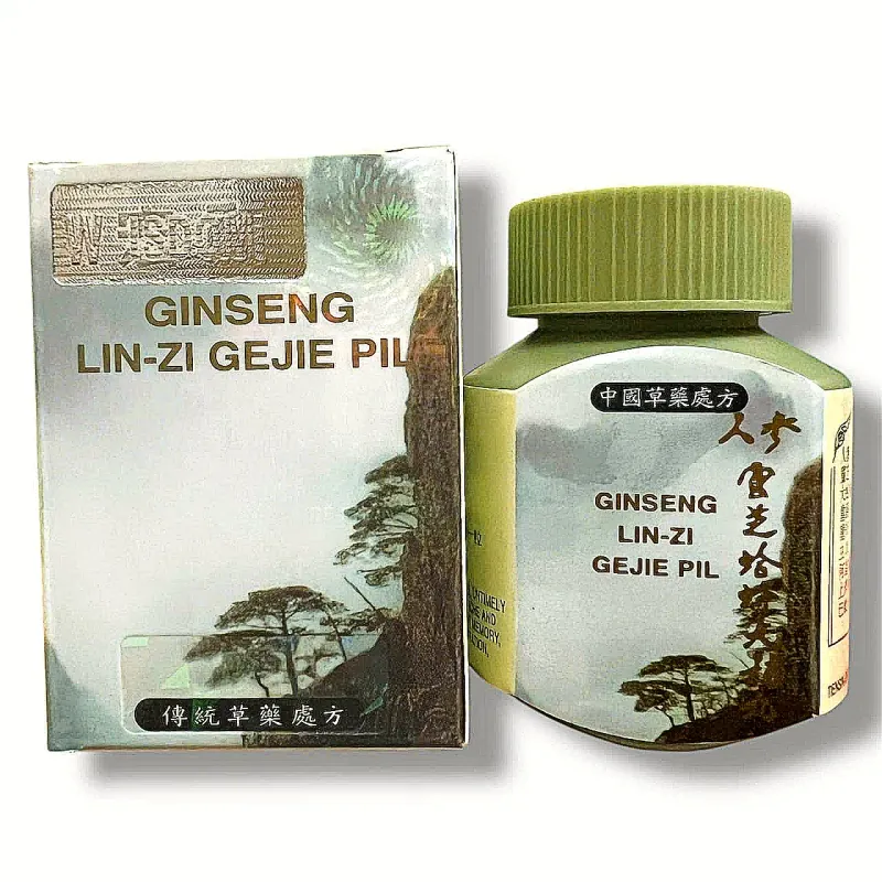 Viên uống tăng cân Ginseng Lin-Zi Gejie Pil ( Nhân sâm linh chi tắc kè đại bổ hoàn ) 800839