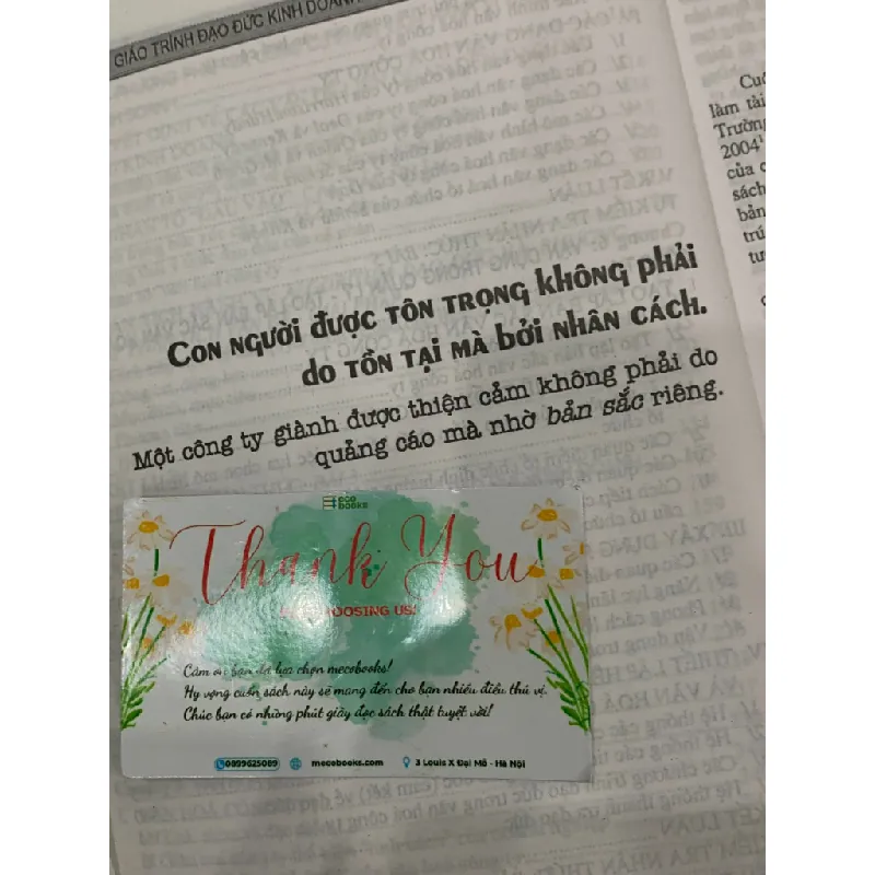 Giáo trình Đạo đức kinh doanh và văn hóa công ty – Nguyễn Mạnh Quân 554388