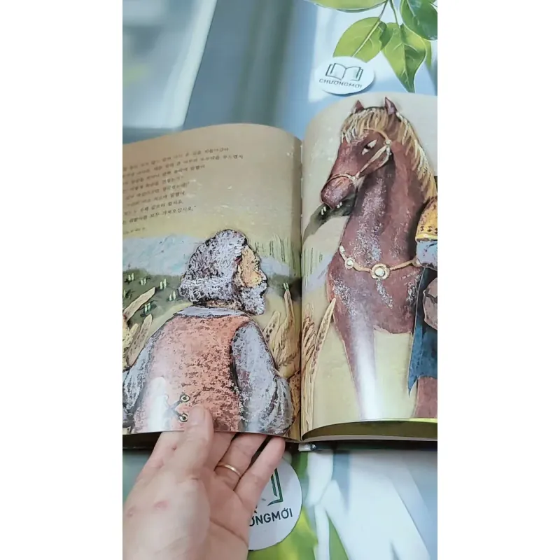 [Tặng nẹp góc] Truyện thiếu nhi Hàn Quốc: Moyamo Anu 35 -  모야모 아누와: 마법의 알 732032