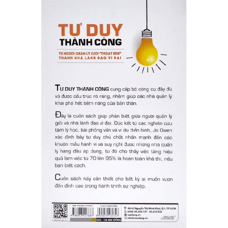 Tư Duy Thành Công - Jo Owen 160378