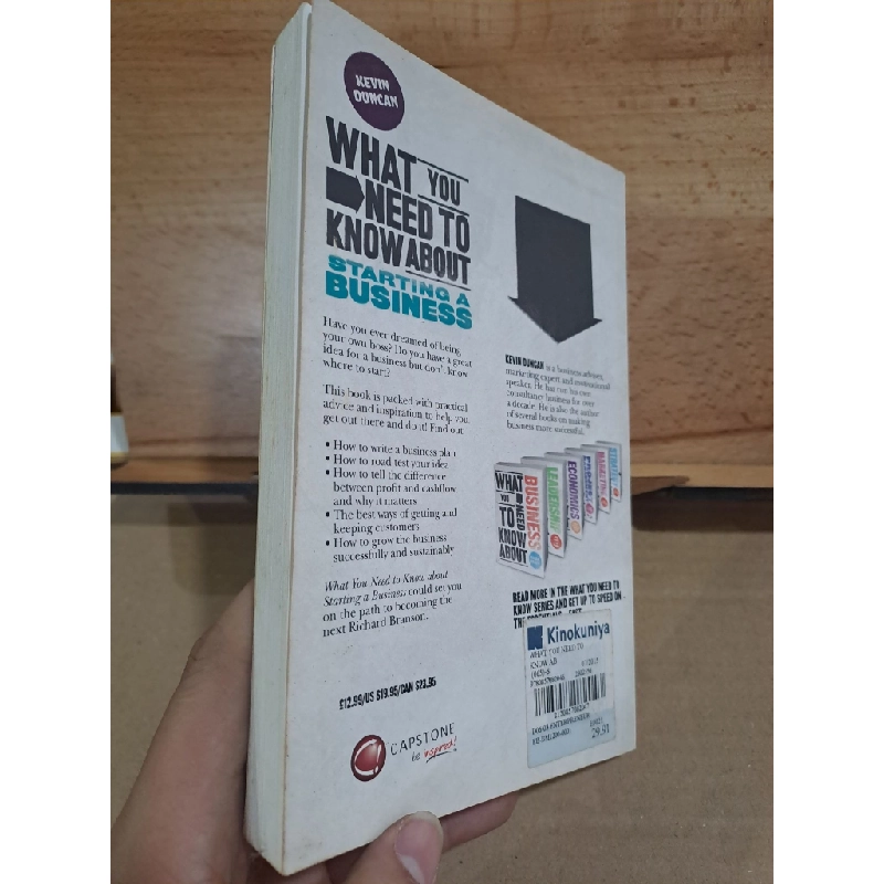 [Phiên Chợ Sách Cũ] What you need to know about starting Business - Kevin Duncan 2011 2303 415317