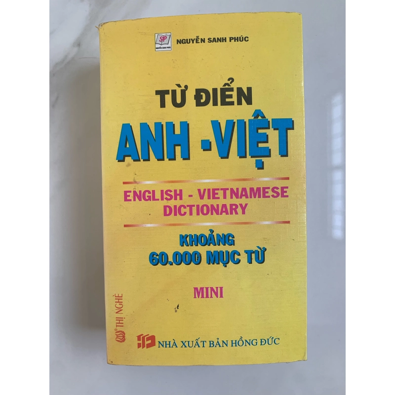 Combo 2 quyển Từ điển Anh-Việt & 360 động từ bất quy tắc 381037