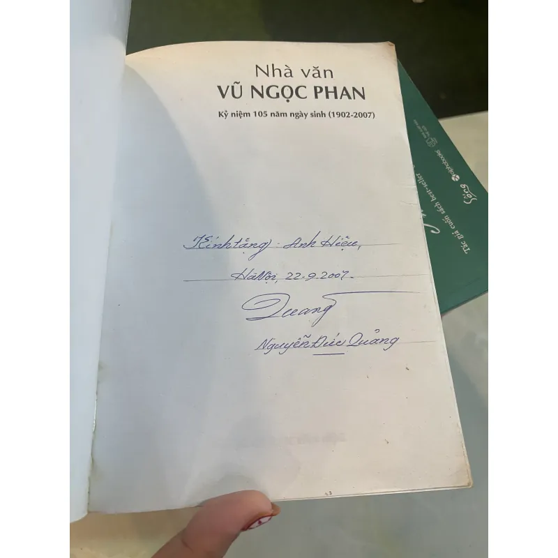 NHÀ VĂN VŨ NGỌC PHAN - NXB VĂN HỌC  1008426