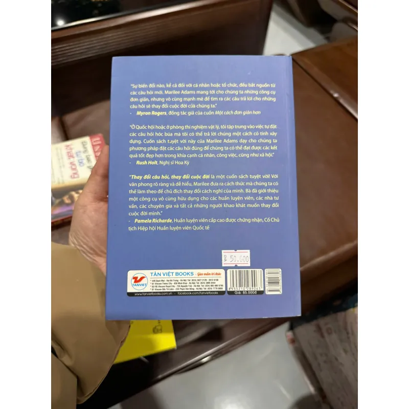 Sách Thay Đổi Câu Hỏi Thay Đổi Cuộc Đời - Tiến sĩ Marilee Adams (NXB Dân Trí)- K4 1028240