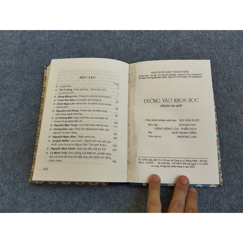 ĐƯỜNG VÀO KHOA HỌC 549896