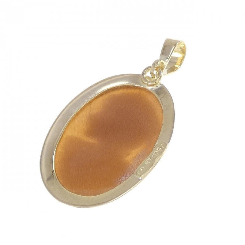 Mặt dây chuyền ngọc bích 750YG - Hàng hiệu Authentic 865116