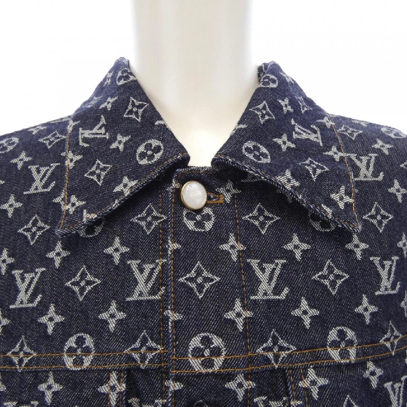 Áo khoác denim monogram jacquard LOUIS VUITTON HRA79WUZD - Hàng hiệu Authentic 895557