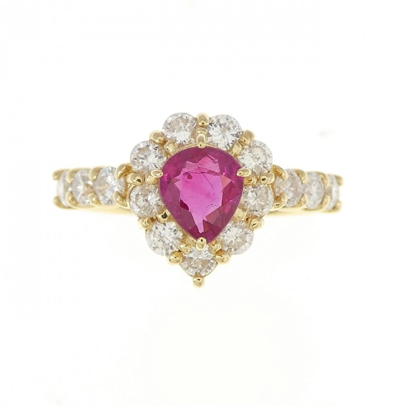 Nhẫn Ruby K18YG 0.63CT - Hàng hiệu Chính hãng 858857
