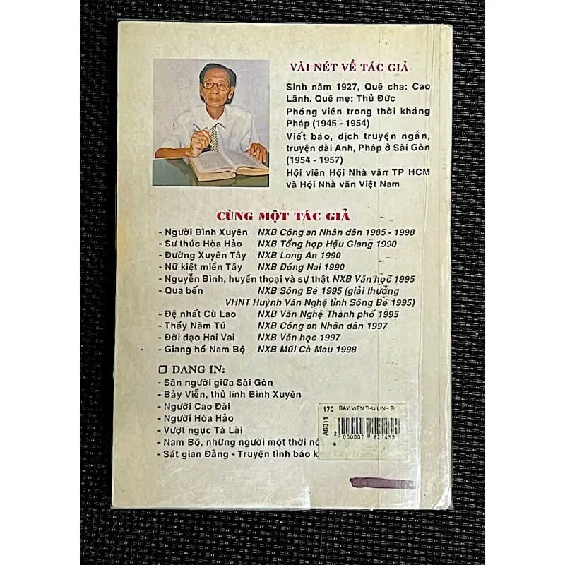 BẢY VIỄN - THỦ LĨNH BÌNH XUYÊN ( Sách sưu tầm, bản đẹp) 1002280