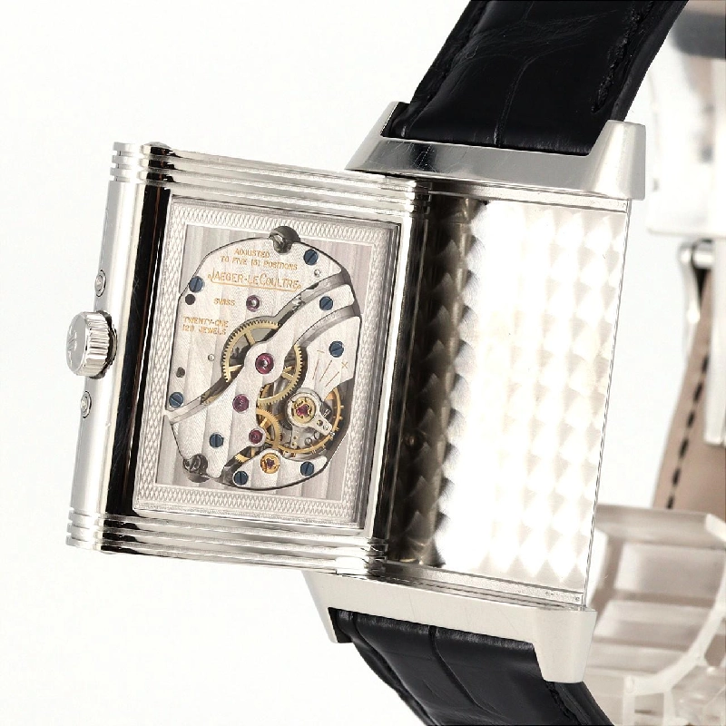 Đồng hồ Jaguar LeCoultre Grand Reverso Calendar 273.8.84/Q3758420 SS Cơ khí - Hàng hiệu Chính hãng 881982