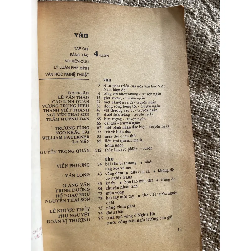 Tạp chí Văn 170 NĂM NGÀY SINH THI HÀO MỸ WALT WHITMAN 1002700