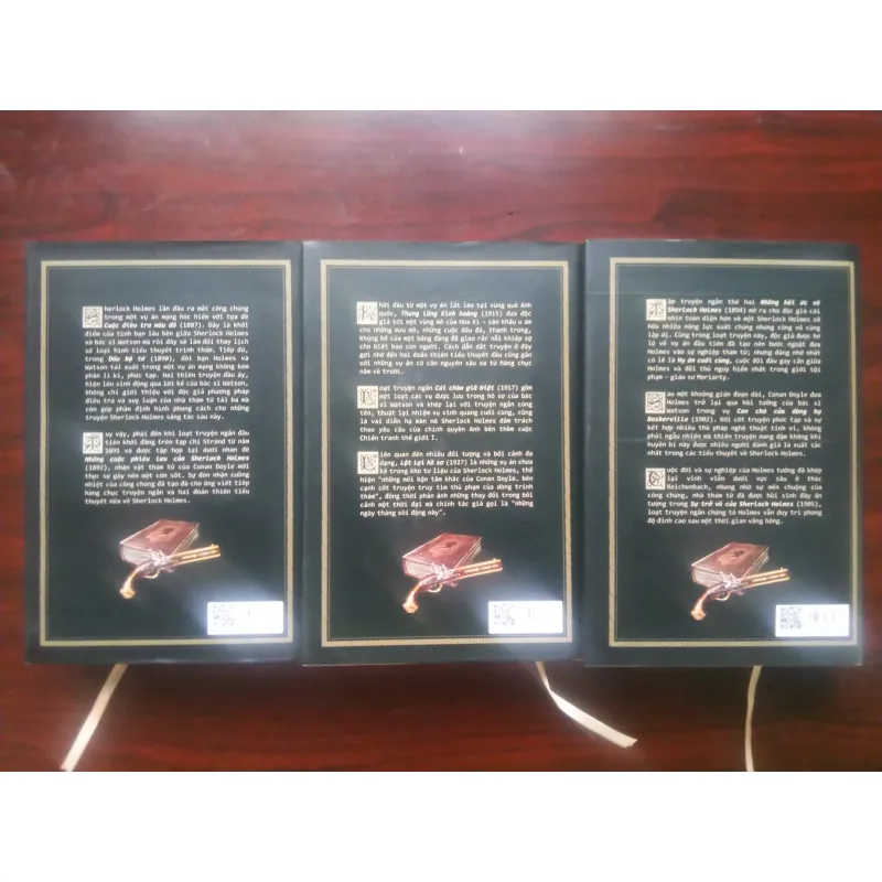 [Sách Văn Học] Sherlock Holmes Toàn Tập 1+2+3 - Bìa Cứng (Sir Arthur Conan Doyle) 931445