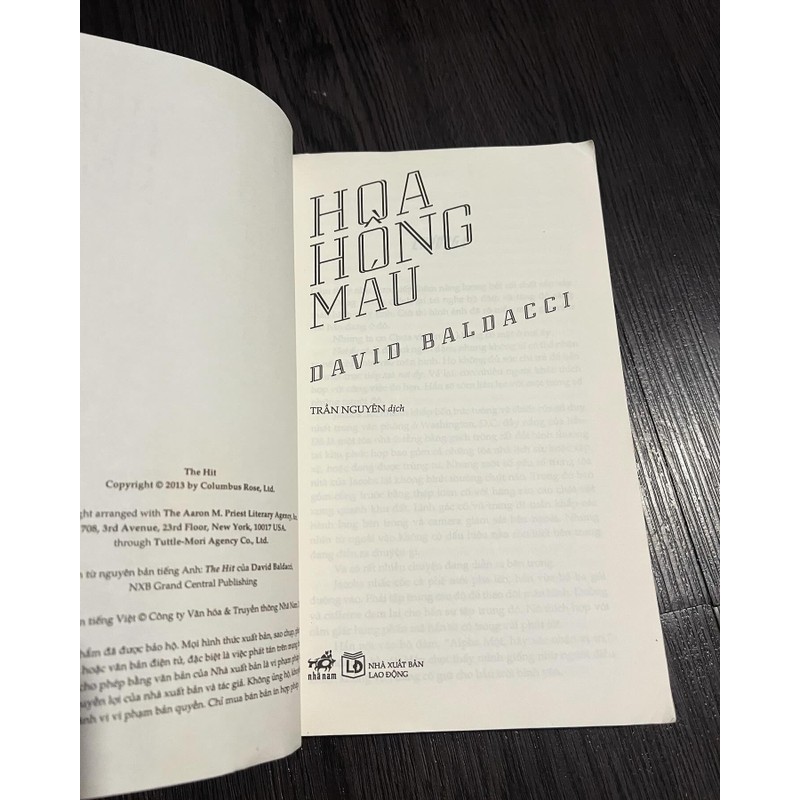 Hoa Hồng Máu - David Baldacci 176100