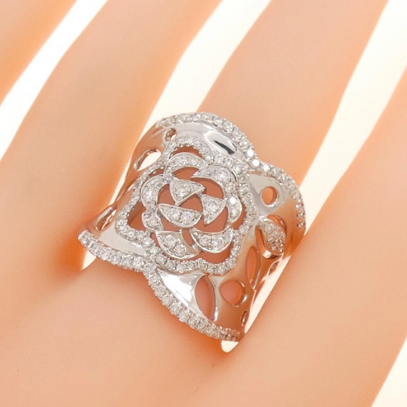 Nhẫn kim cương 750WG hồng 1.05CT 666784