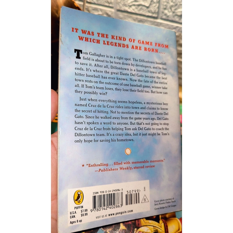 Ngoại văn thể thao cho bé - The boy who saved baseball 495453