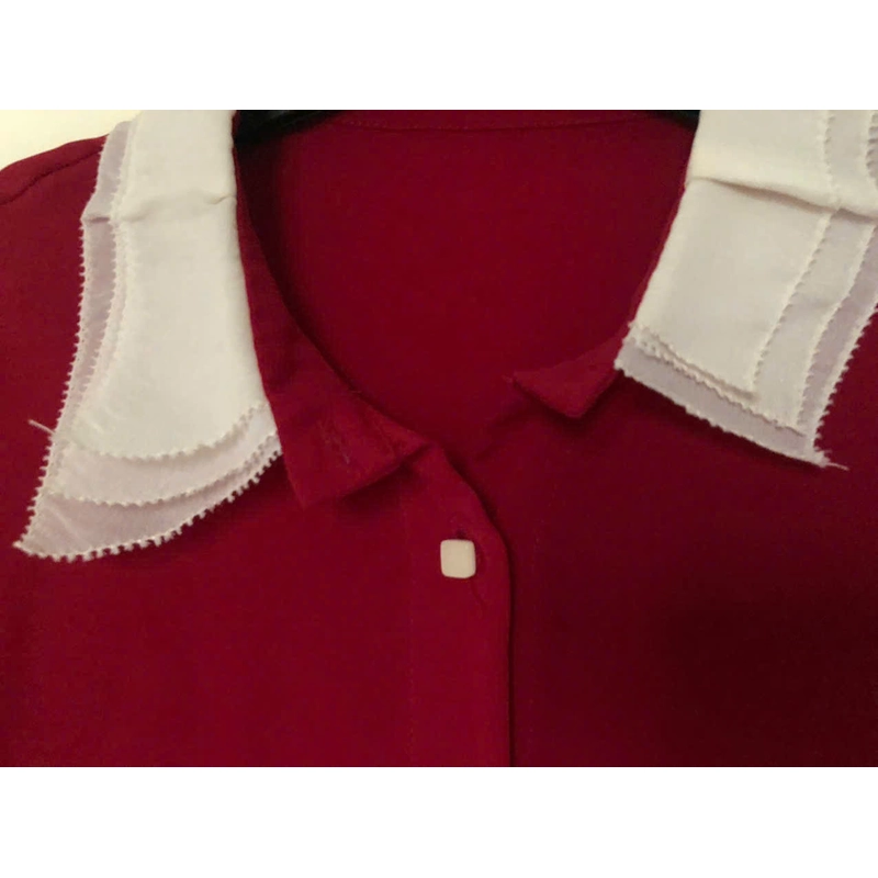 Áo sơ mi nữ màu đỏ size S-M nhỏ 547526