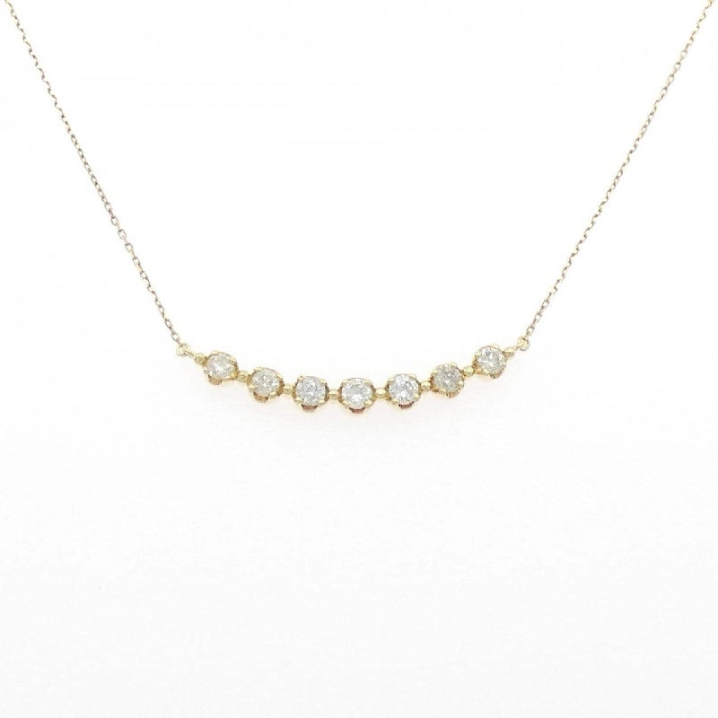 Dây chuyền kim cương K18YG 0.30CT - Hàng hiệu chính hãng 859599