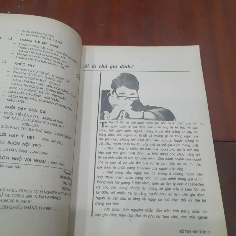 SỔ TAY NỘI TRỢ tập 11 994962