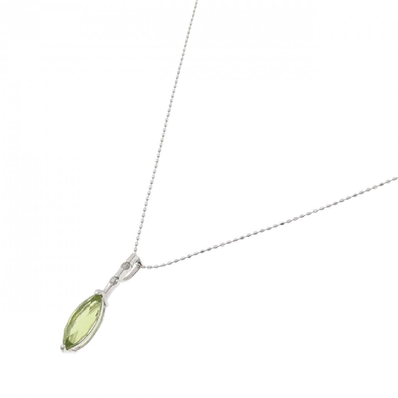 K18WG Peridot Necklace 1.92CT - Hàng hiệu Chính hãng 860591