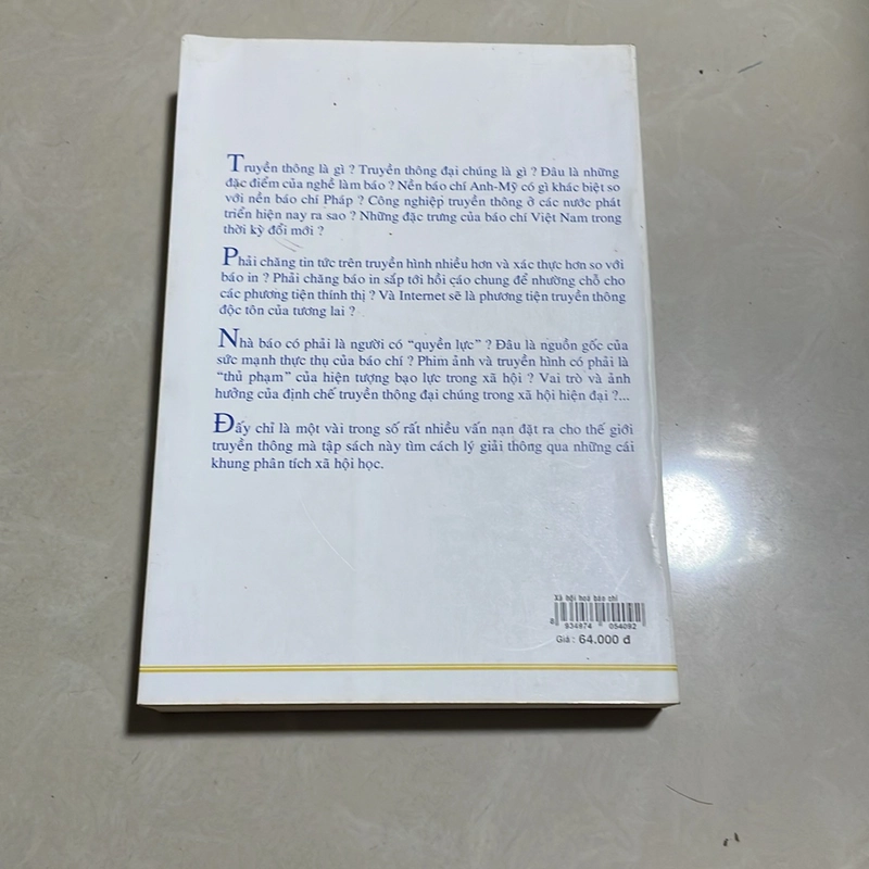 Xã hội học báo chí - Trần Hữu Quang 518044