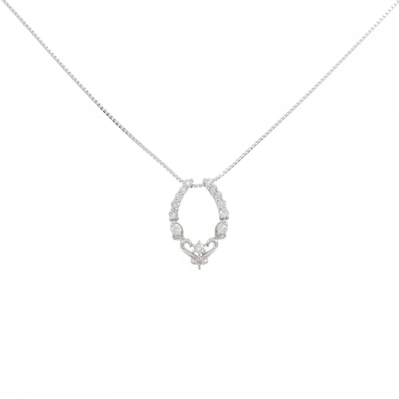 K18WG Dây chuyền kim cương 0.22CT - Hàng hiệu Chính hãng 862347