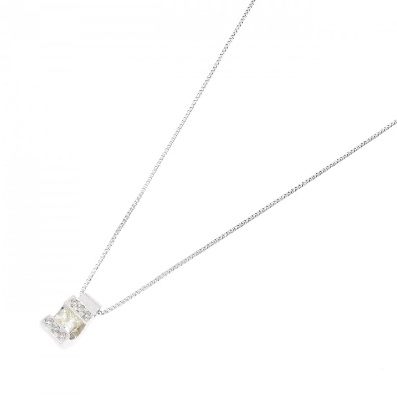 K18WG Dây chuyền kim cương 0.18CT - Hàng hiệu Chính hãng 859578