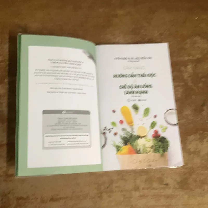 CẨM NANG HƯỚNG DẪN THẢI ĐỘC & CHẾ ĐỘ ĂN UỐNG LÀNH MẠNH 935196