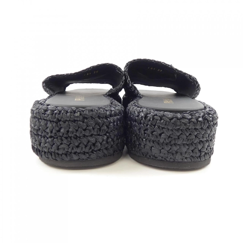 Giày sandal Prada PRADA đế bằng logo tam giác 1XZ761 - Hàng hiệu Authentic 830061