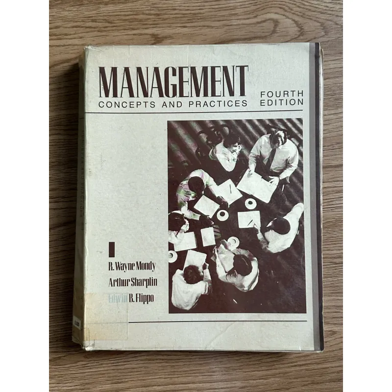 Management Concepts and Practices - Louis E. Boone & David L. Kurtz 787556