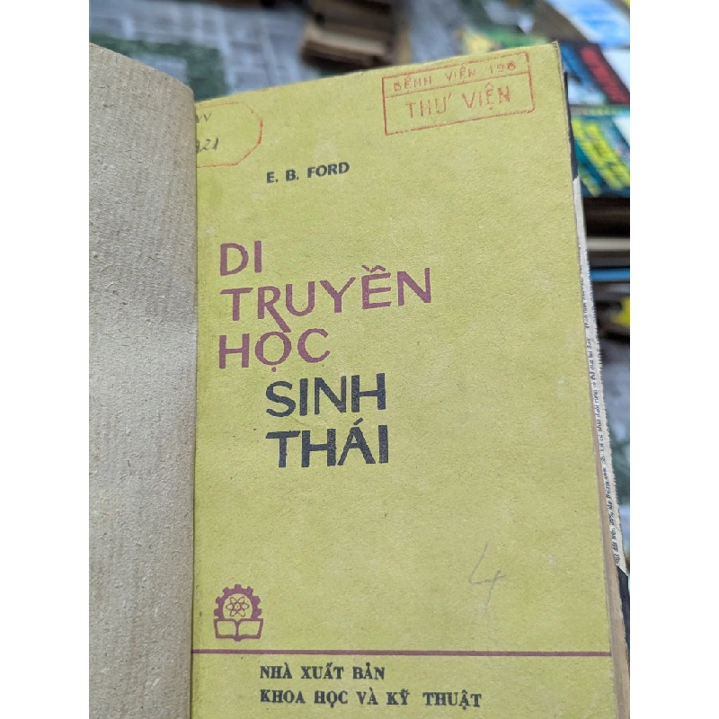 Di truyền học sinh thái - E.B.Frod 377710