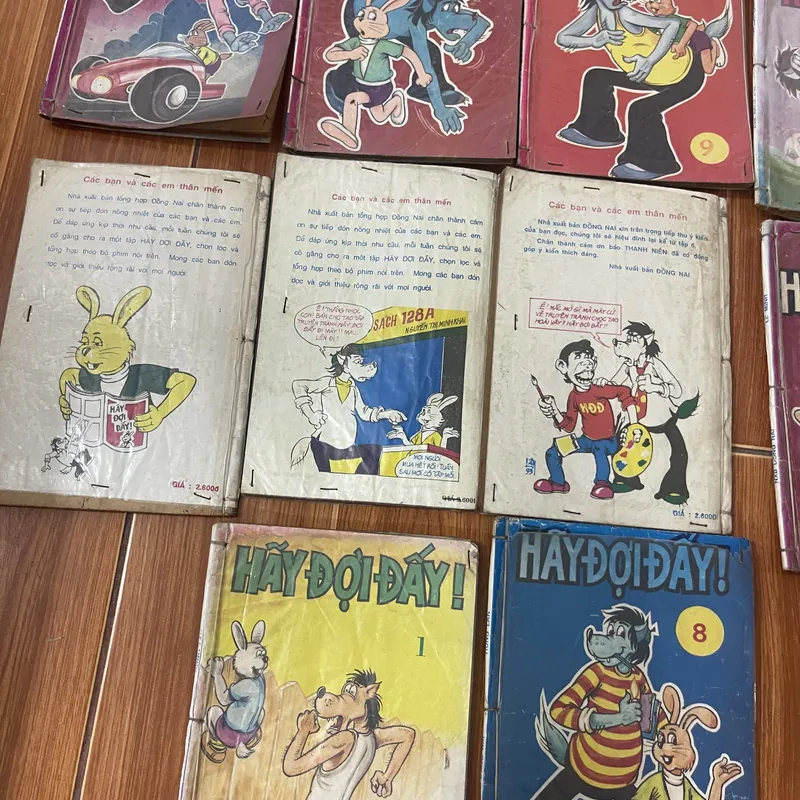 Bộ 10 quyển truyện Hãy đợi đấy! Hùng Lân xuất bản 1993 713356