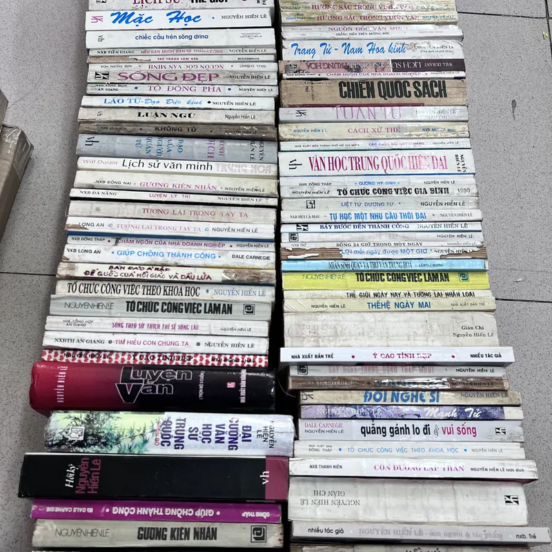 Sách Nguyễn Hiến Lê (83 cuốn) 726444