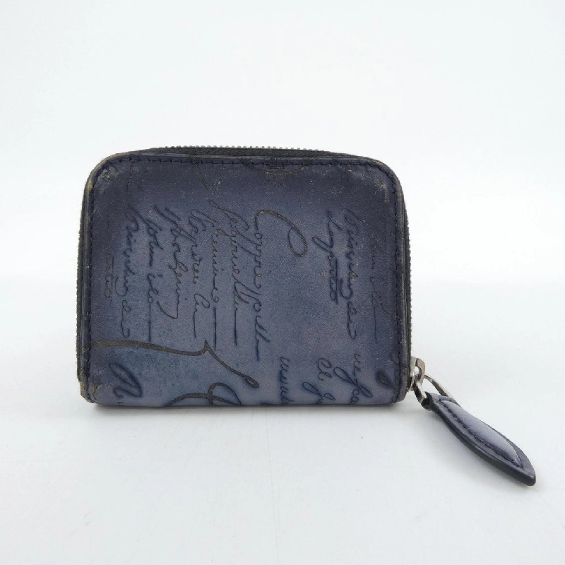Berluti COIN CASE bằng da Wapasukurit với khóa kéo - Hàng hiệu Authentic 905431