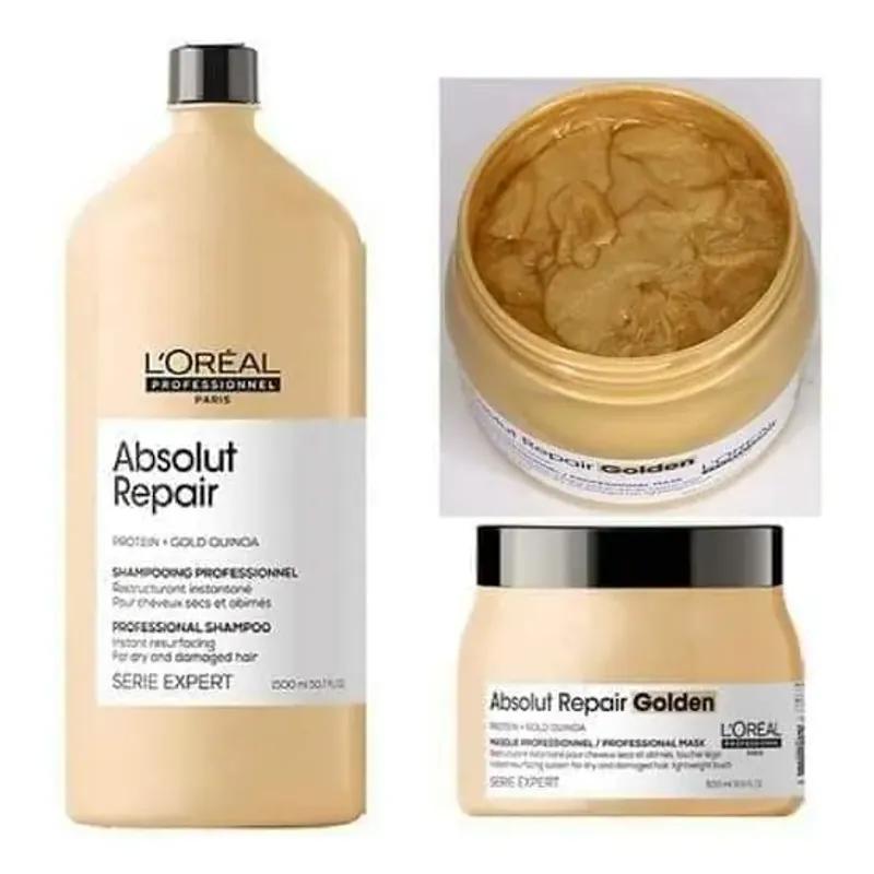 DẦU XẢ L'OREAL ABSOLUT REPAIR GOLD PHỤC HỒI TÓC TOÀN DIỆN 750ML 594751