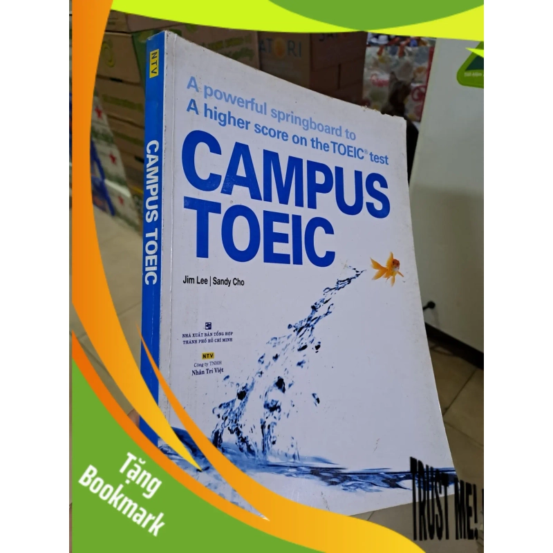 (TẶNG BOOKMARK) Campus Toeic 2009 mới 80% ố nhẹ có viết chì RBK0808 HỌC NGOẠI NGỮ 940653