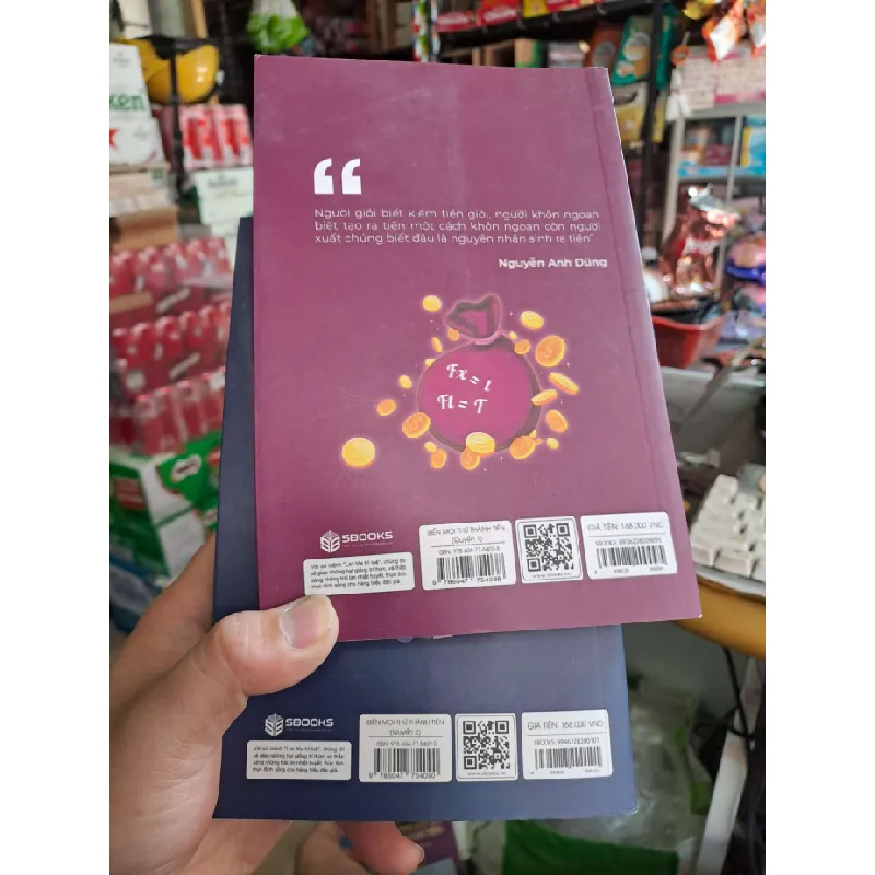 Biến mọi thứ thành tiền (2 quyển) - Nguyễn Anh Dũng KỸ NĂNG HCM0910 588497